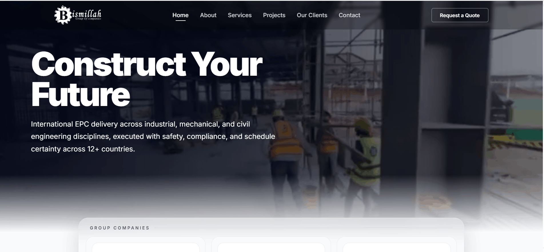 Bismillah GOC Website