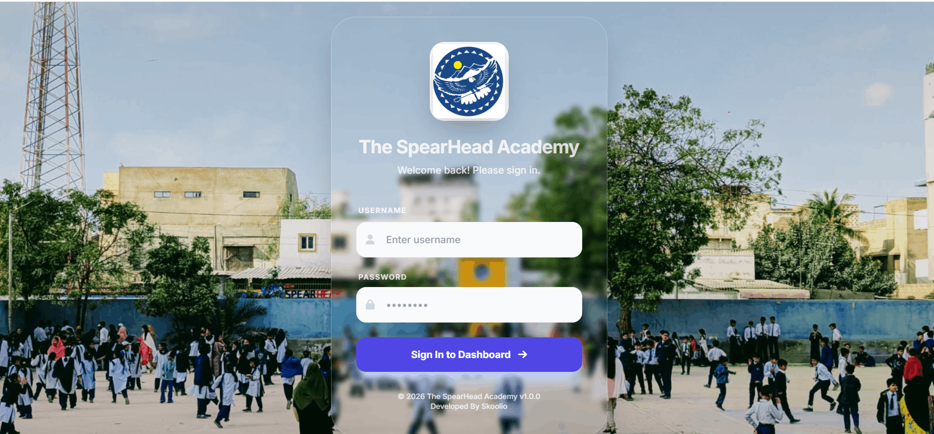 The Spearhead Academy School Management System